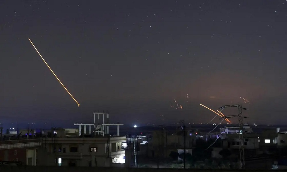 إسقاط-صواريخ-إسرائيلية-استهدفت-ريف-دمشق